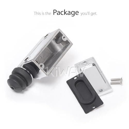 Cilindro maestro de freno trasero KiWAV 3/4" Bore cromado - Imagen 10