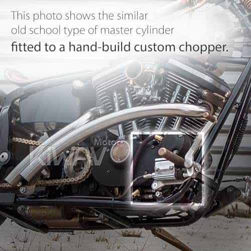 Cilindro maestro de freno trasero KiWAV 3/4" Bore cromado - Imagen 7