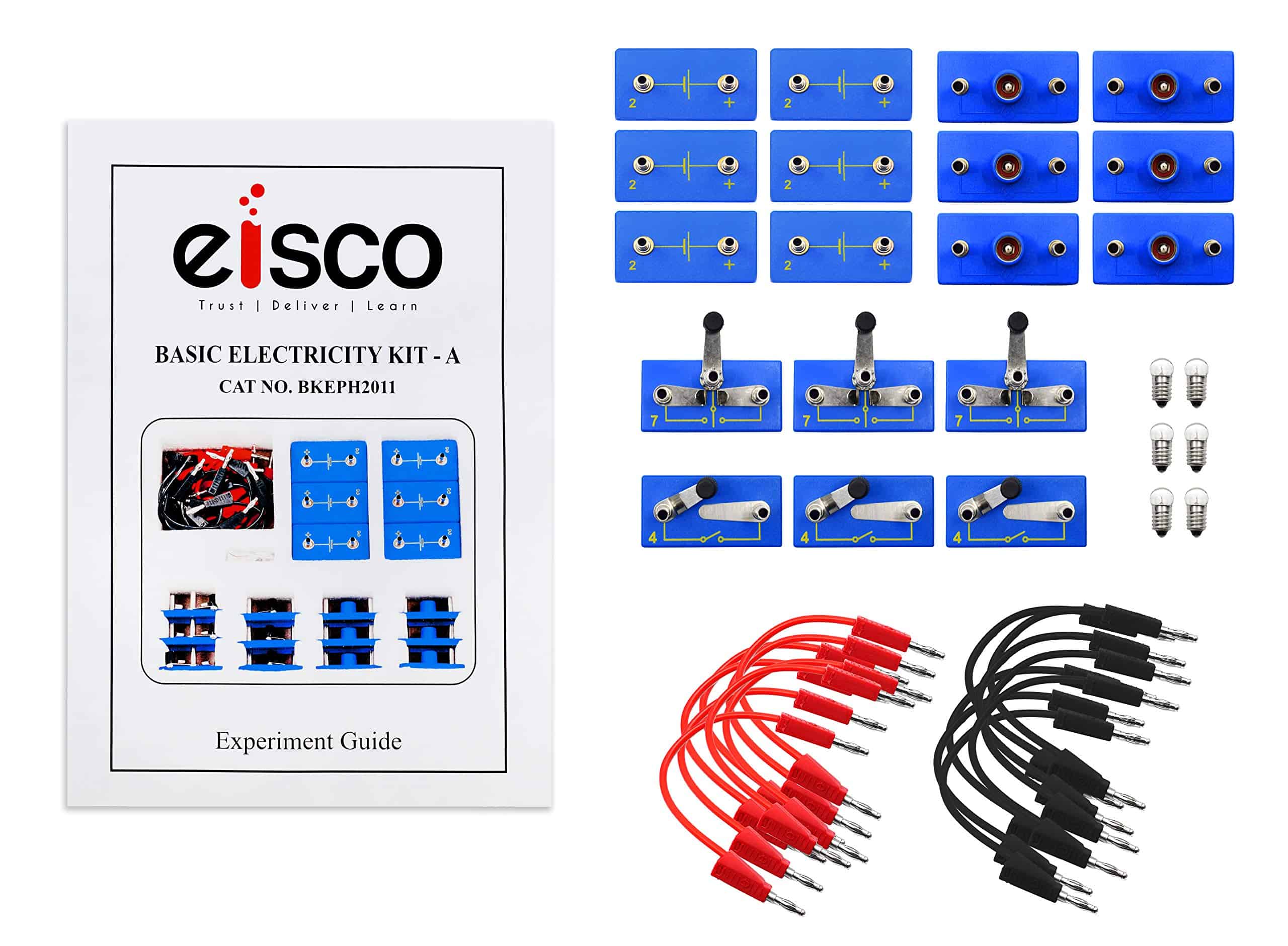 Kit Básico de Electricidad EISCO - Incluye Cables de - Imagen 4