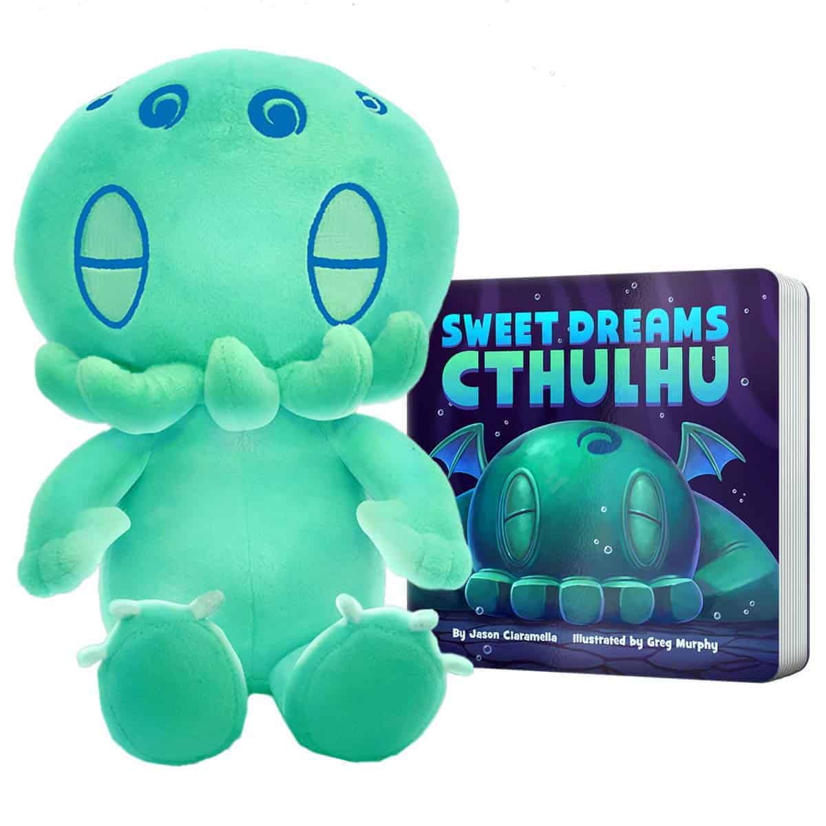 Paquete de Peluche y Libro C is for Cthulhu Sweet Dreams