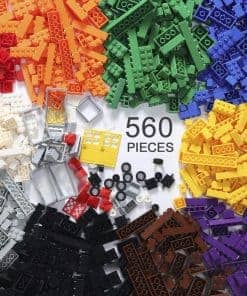 Kit de 560 piezas de ladrillos de construcción Exercise N