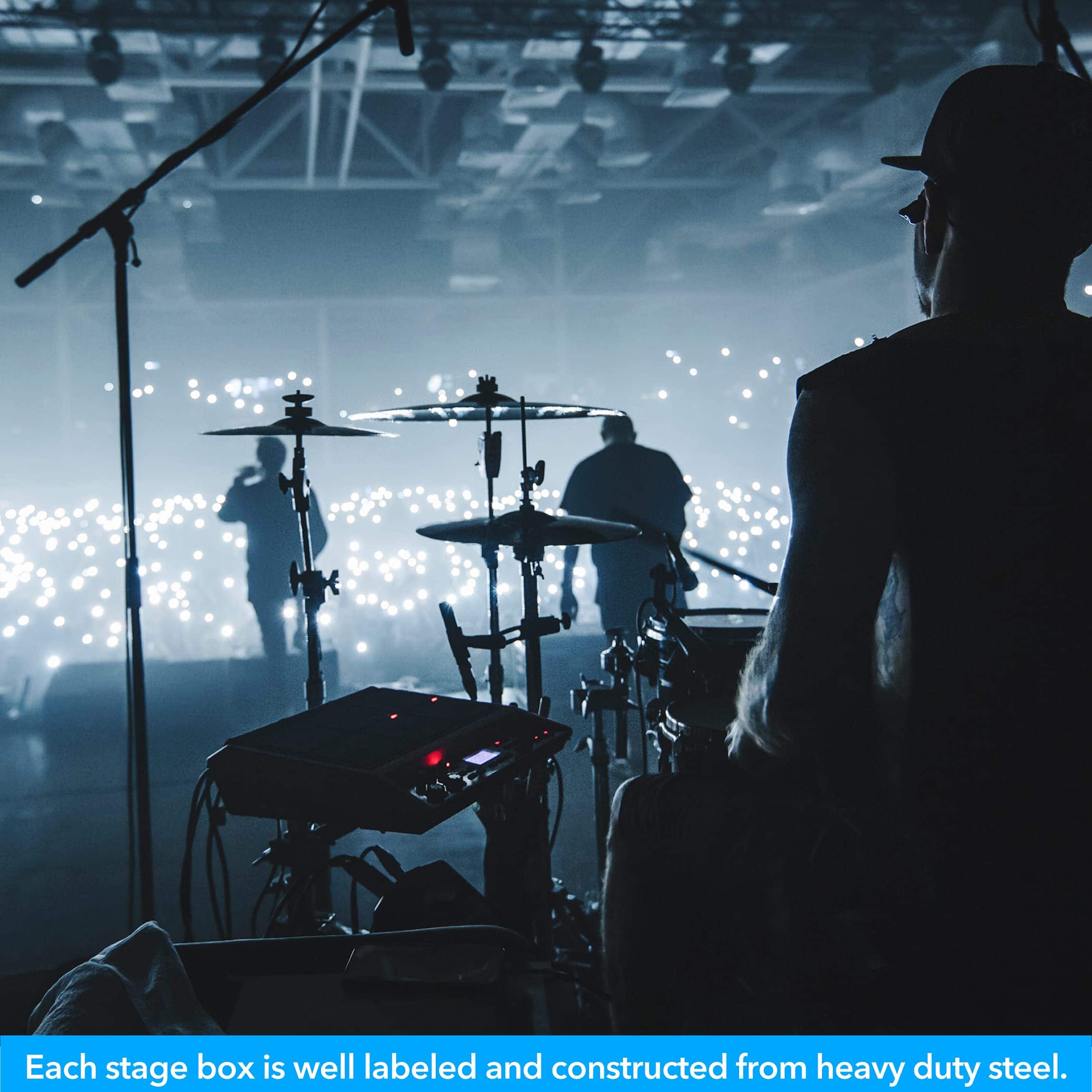 Seismic Audio Rack Mount 16 Channel TRS Combo Splitter - Imagen 7