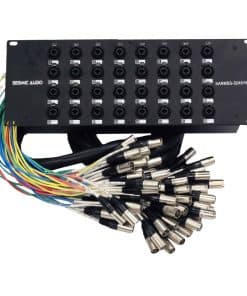 Cable Divisor de Señal de 32 Canales XLR TRS Combo Rack