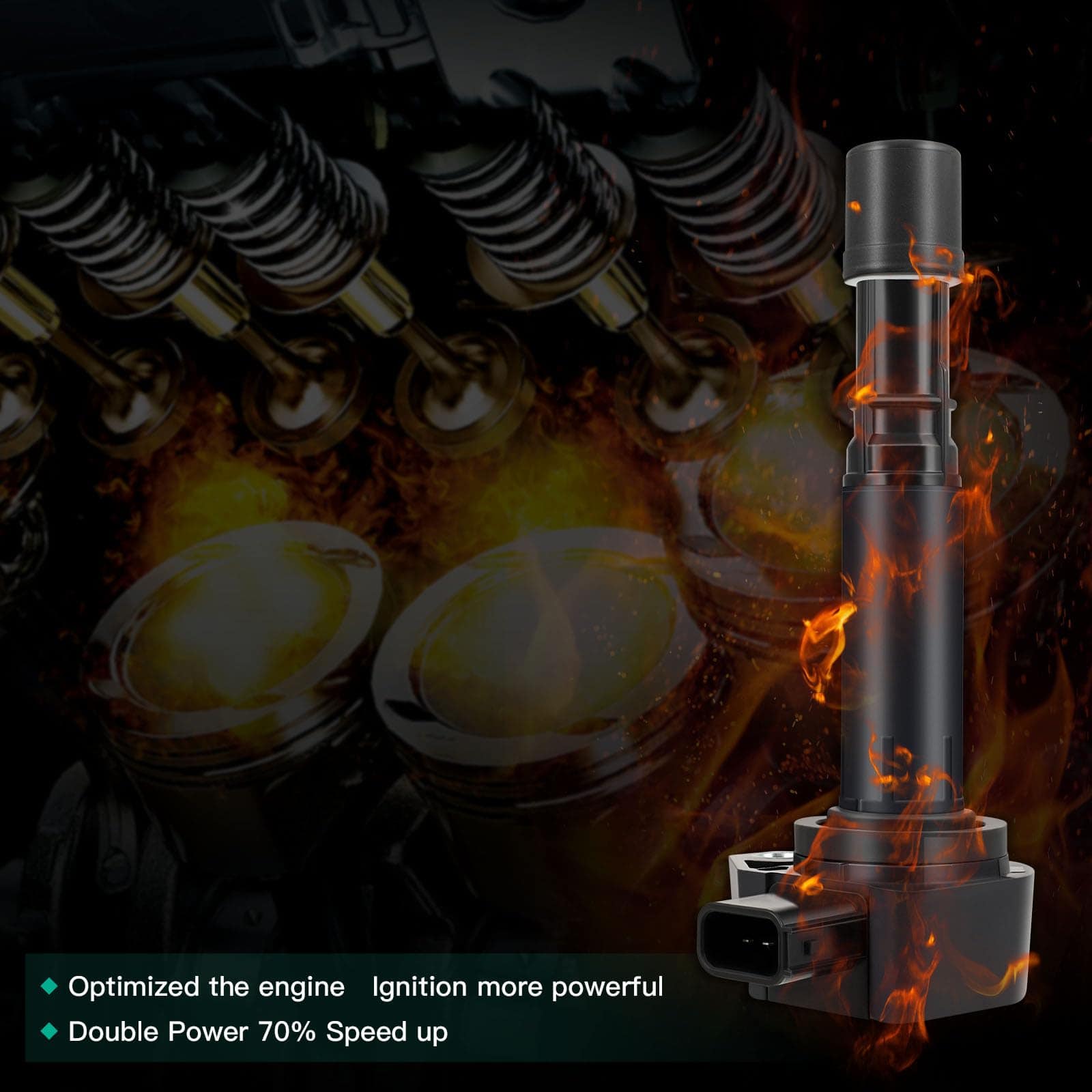 Juego de 6 Bobinas de Encendido SCITOO para -307 C1460 - Imagen 5