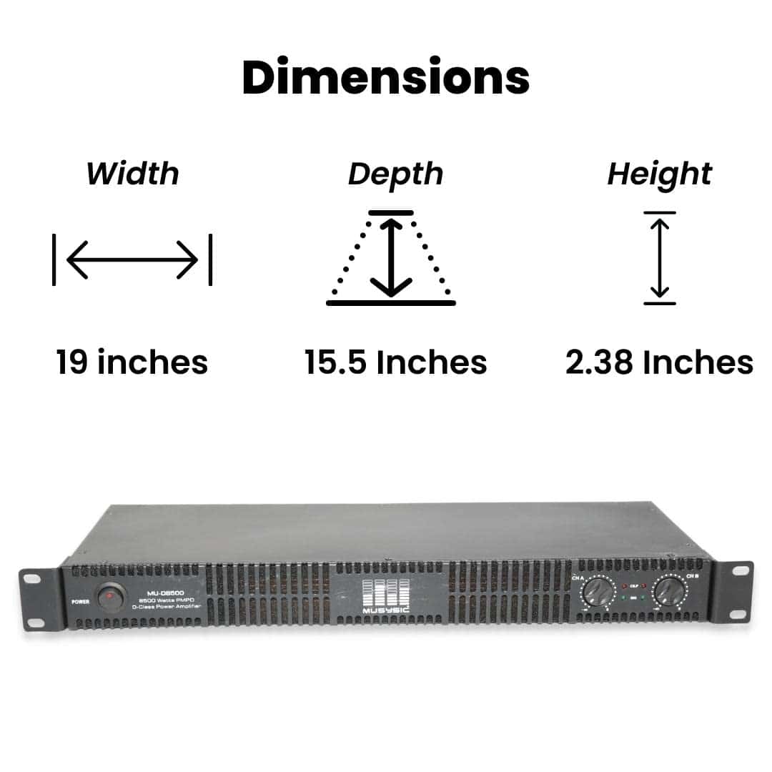Amplificador Digital de Alto Rendimiento de 2 Canales - Imagen 6