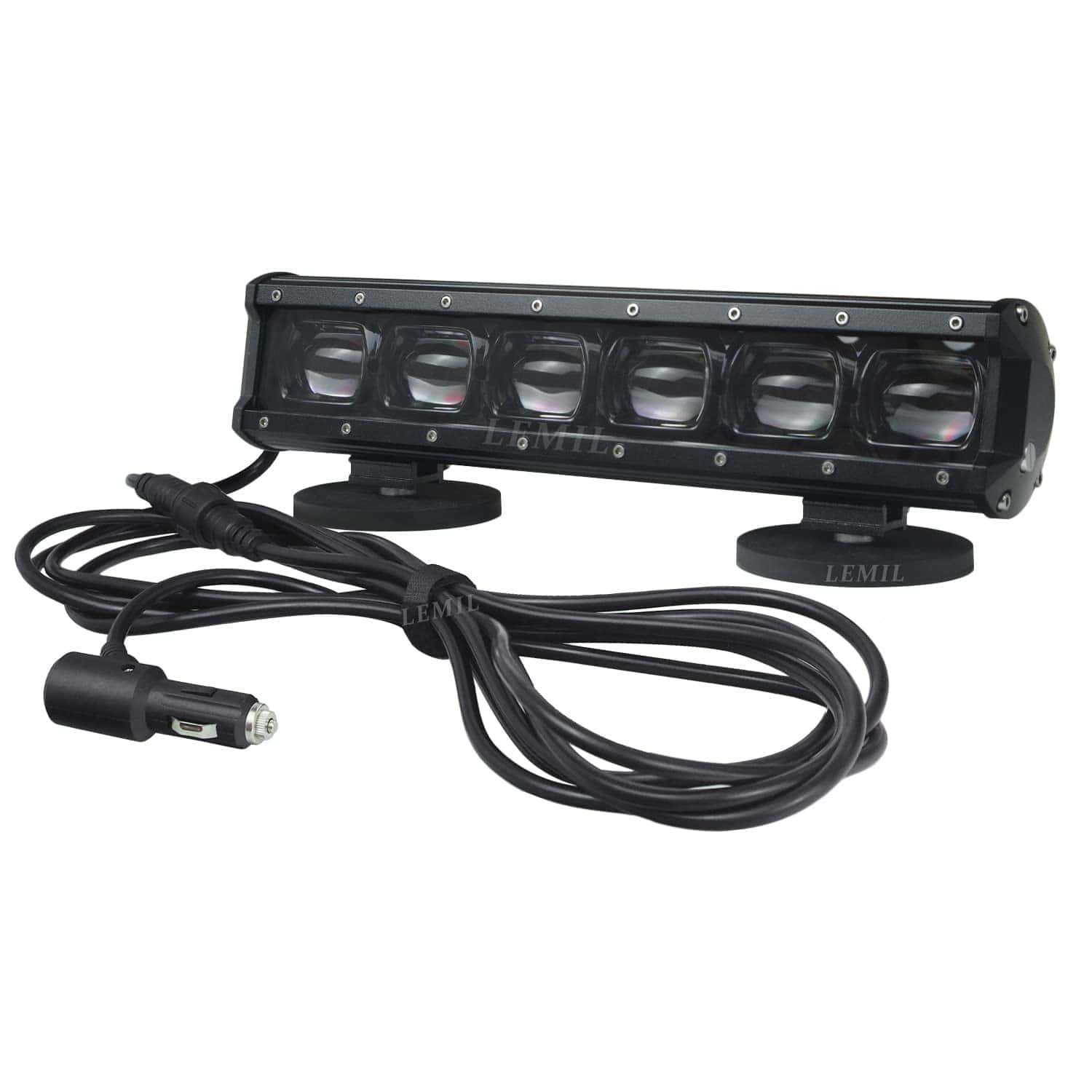 Barra de Luz LED LEMIL 60W 6D Trabajo 12V Luz LED Luces de