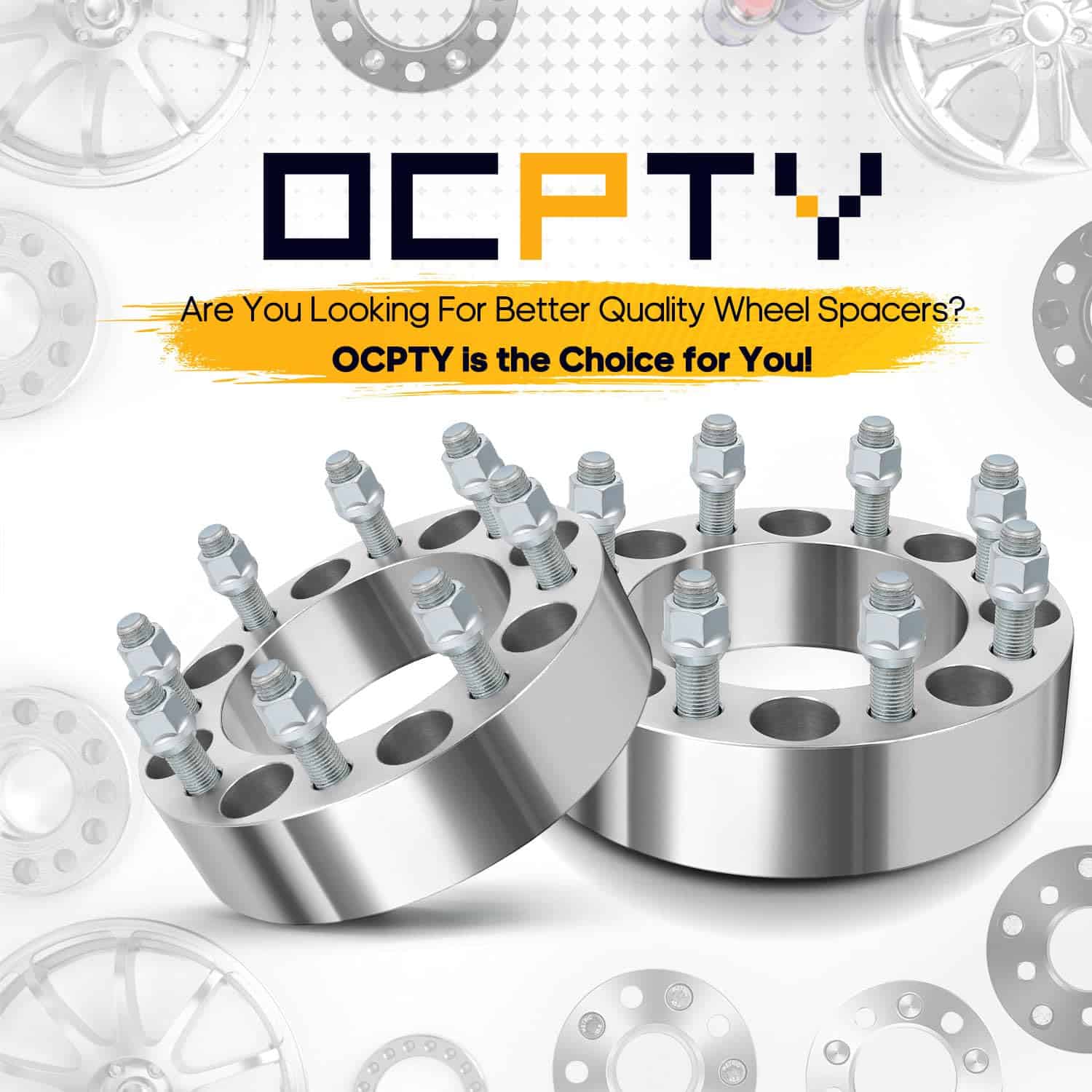 OCPTY 2pcs 2 pulgadas Adaptador de Separadores de Rueda - Imagen 3