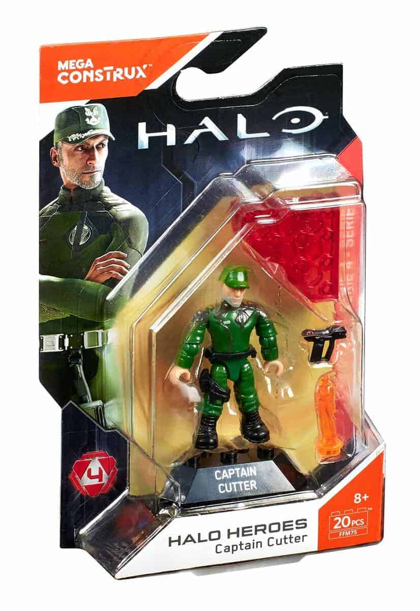 Mega Construx Halo Figura de Acción Micro del Capitán Cutter - Imagen 8