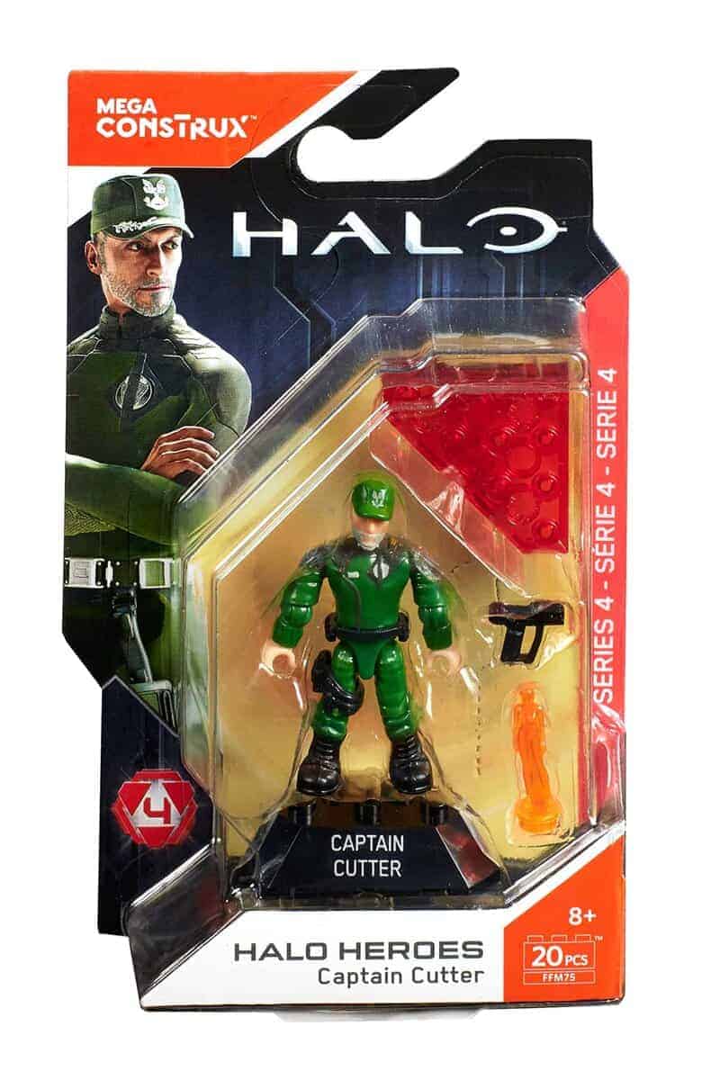 Mega Construx Halo Figura de Acción Micro del Capitán Cutter - Imagen 3