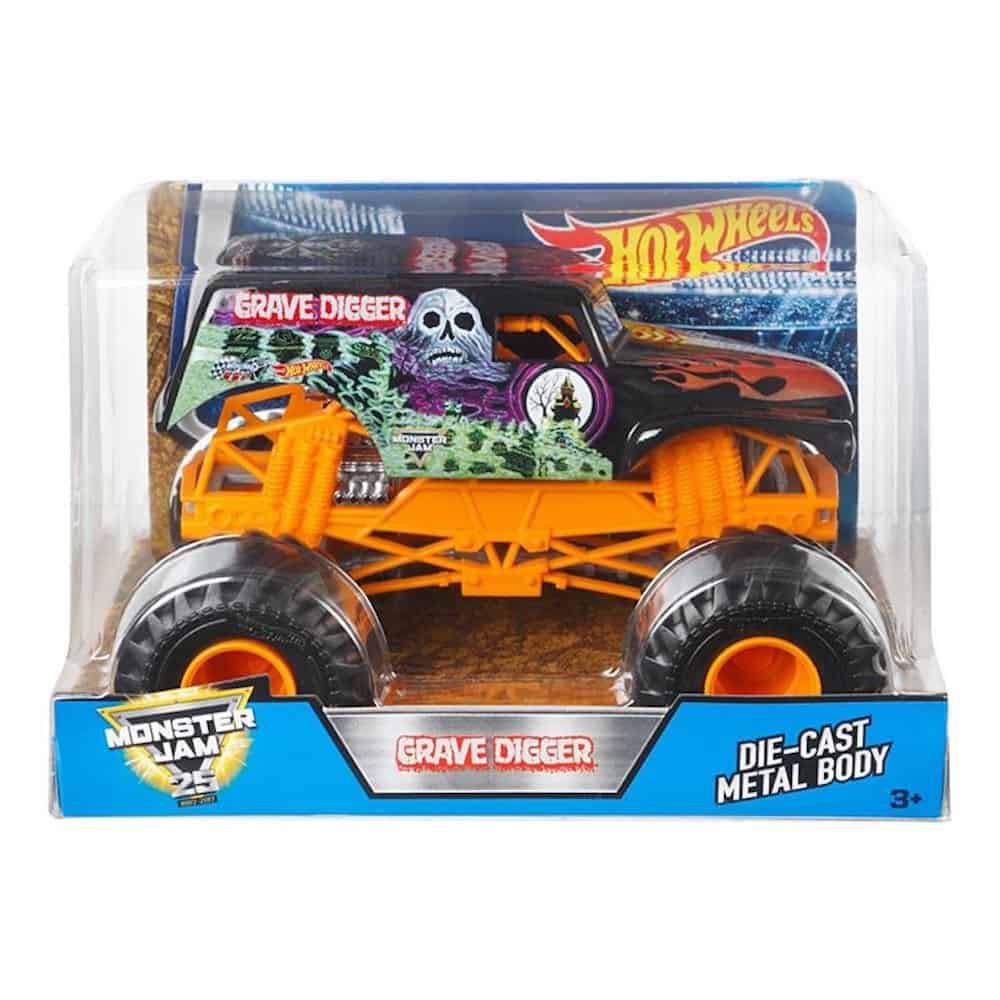 Vehículo Hot Wheels Monster JAM Grave Digger