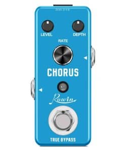 Pedal de coro analógico Rowin para guitarra eléctrica /