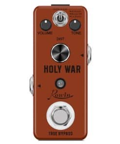 Pedal de Distorsión de Heavy Metal Analógico Rowin para