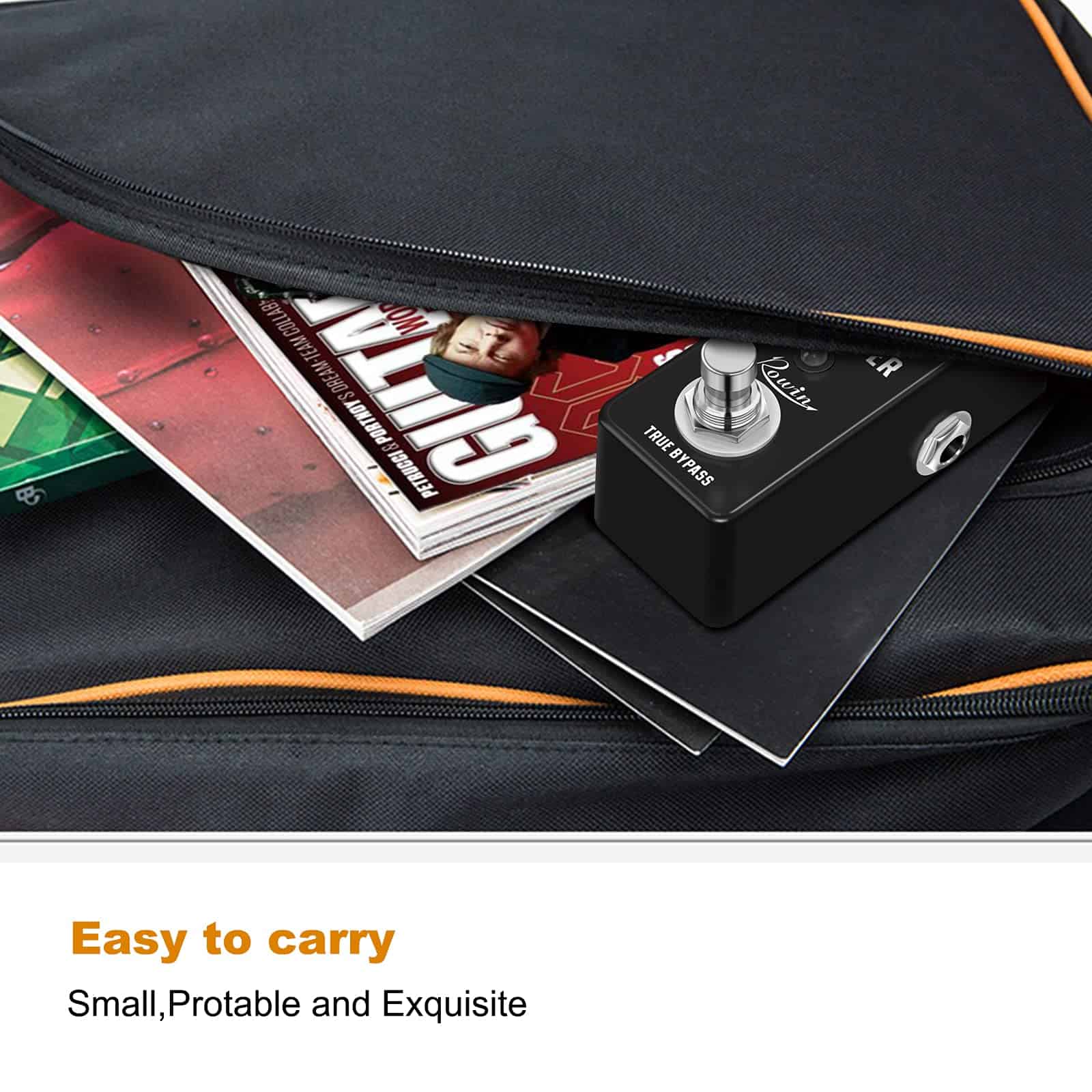 Pedal de refuerzo Rowin con sonido de distorsión rico True - Imagen 7