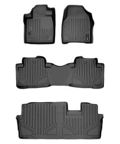 Juego de Tapetes MAXLINER de 3 Filas en Negro para Honda