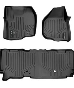 Tapetes MAXLINER Juego de 2 Filas Negro para Ford