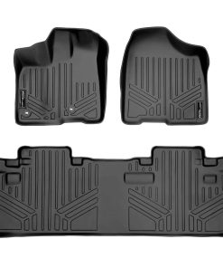 SMARTLINER Tapetes a Medida para Piso Juego de 2 Filas