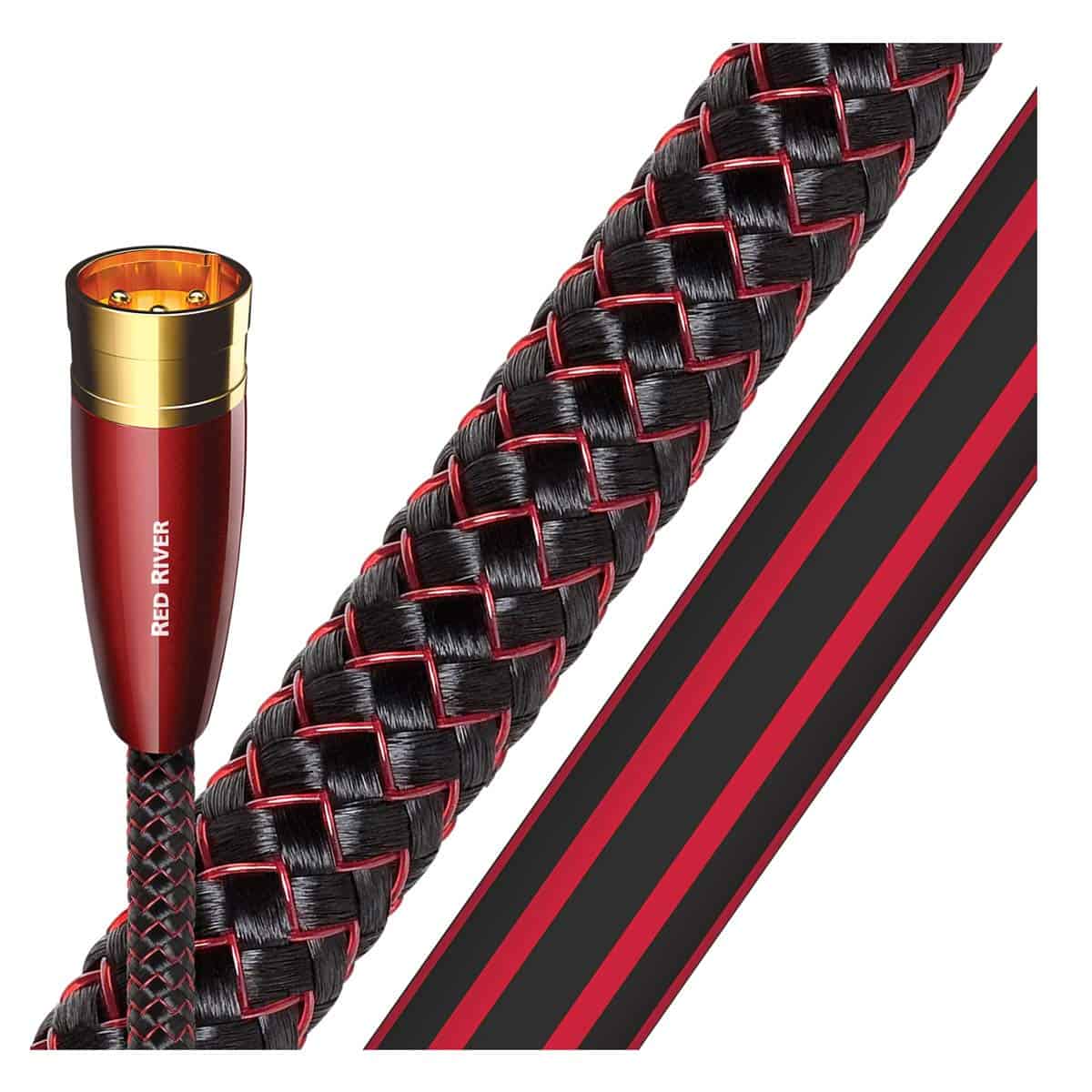 AudioQuest Red River, Cable XLR Macho a XLR Hembra, 1.5