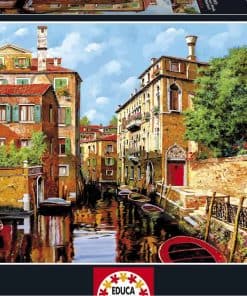 Rompecabezas Educa Luce A Venezia Canal, 2000 Piezas