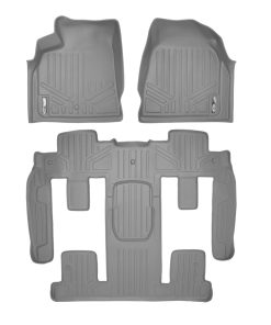 Conjunto de alfombrillas grises SMARTLINER de 2 filas