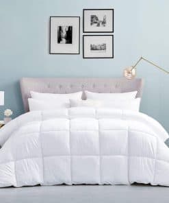 Edredón de lujo alternativo de plumón de ganso con un peso