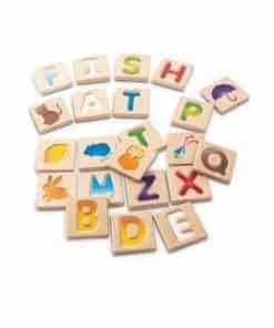 Juguetes Para Aprender el Abecedario PlanToys - Baldosas de