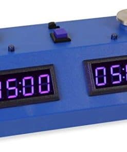Reloj de Ajedrez ZMF-II - Azul Oscuro con LED Azul