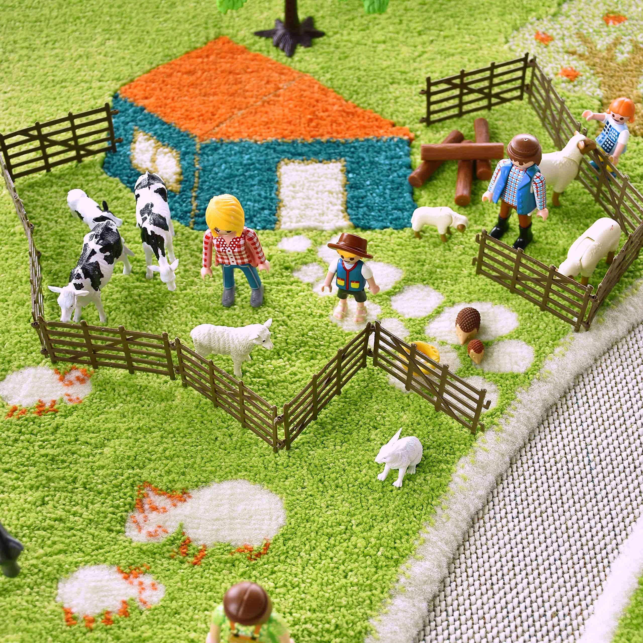 Tapete de Juego Grueso Suave IVI Farm 3D para Guardería, No - Imagen 5