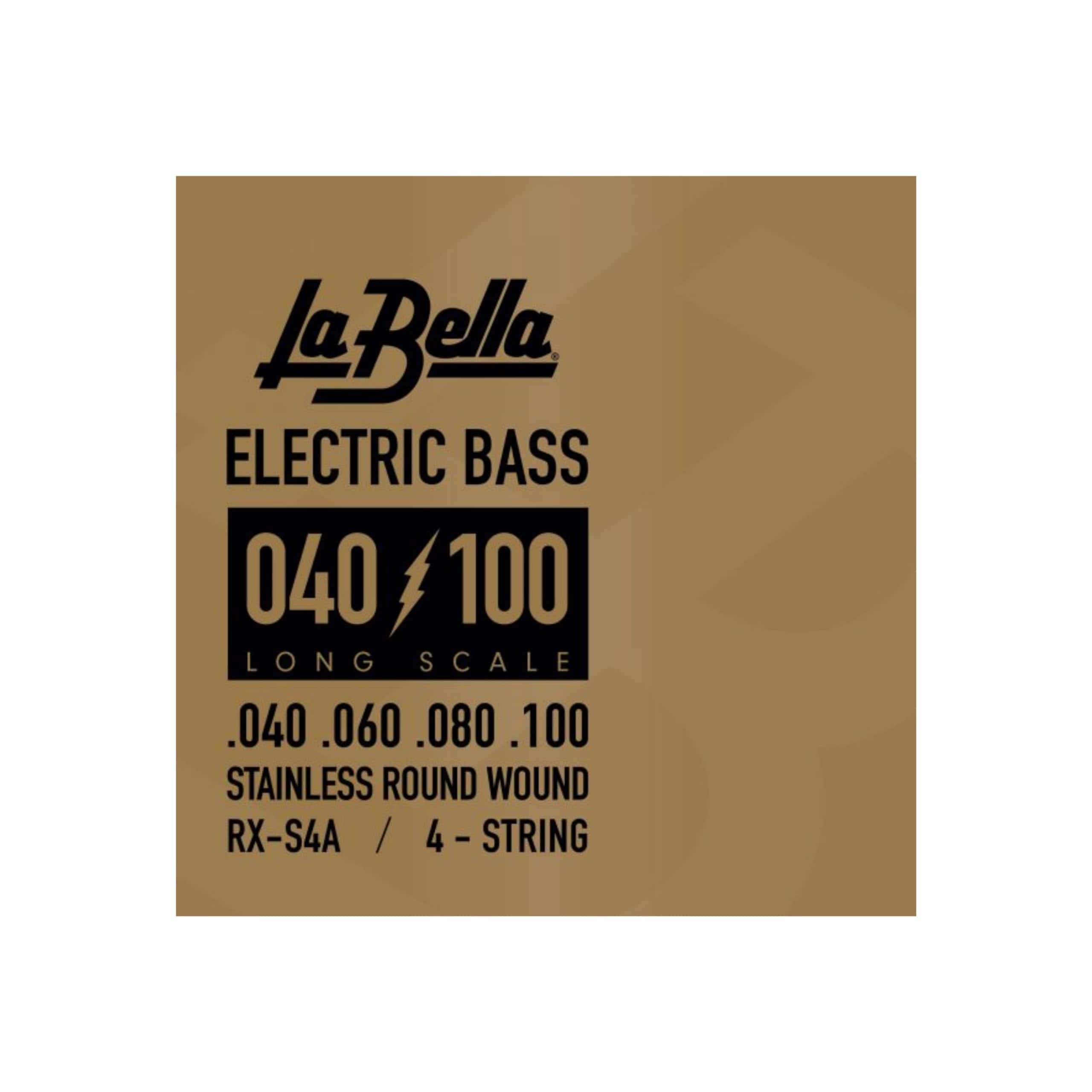Cuerdas de Bajo La Bella RX-S4A Long Scale Nickel Round
