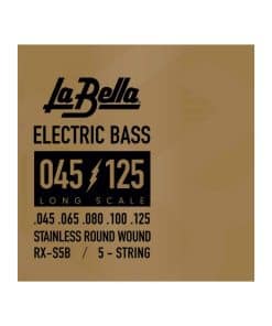 La Bella RX-S5B Cuerdas de Bajo de Níquel Encordadas