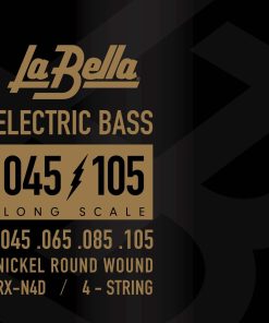 La Bella RX-N4D Cuerda de Bajo de Escala Larga de Níquel