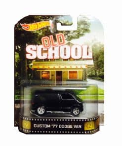 Hot Wheels Old School Custom '77 Dodge Van Die-Cast Retro