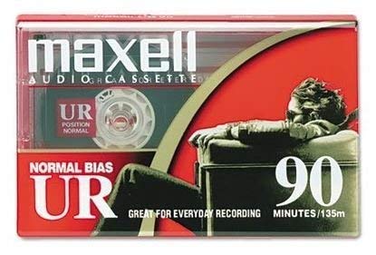 Maxell Normal Bias Ur-90 (Paquete de 20) Cassettes Estándar