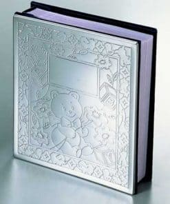 Álbum de Iconos para Bebés Brillantes, Cromado, Soporta 100