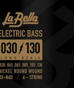 Cuerdas de Bajo Eléctrico La Bella RX-N6D Long Scale Nickel