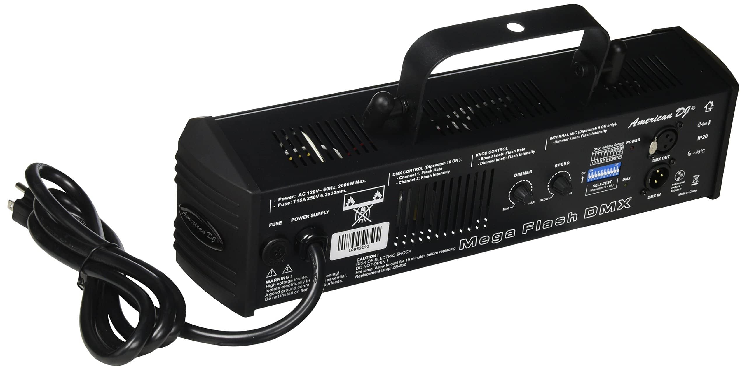 ADJ Products MEGA FLASH DMX 750 W STROBE - Imagen 3