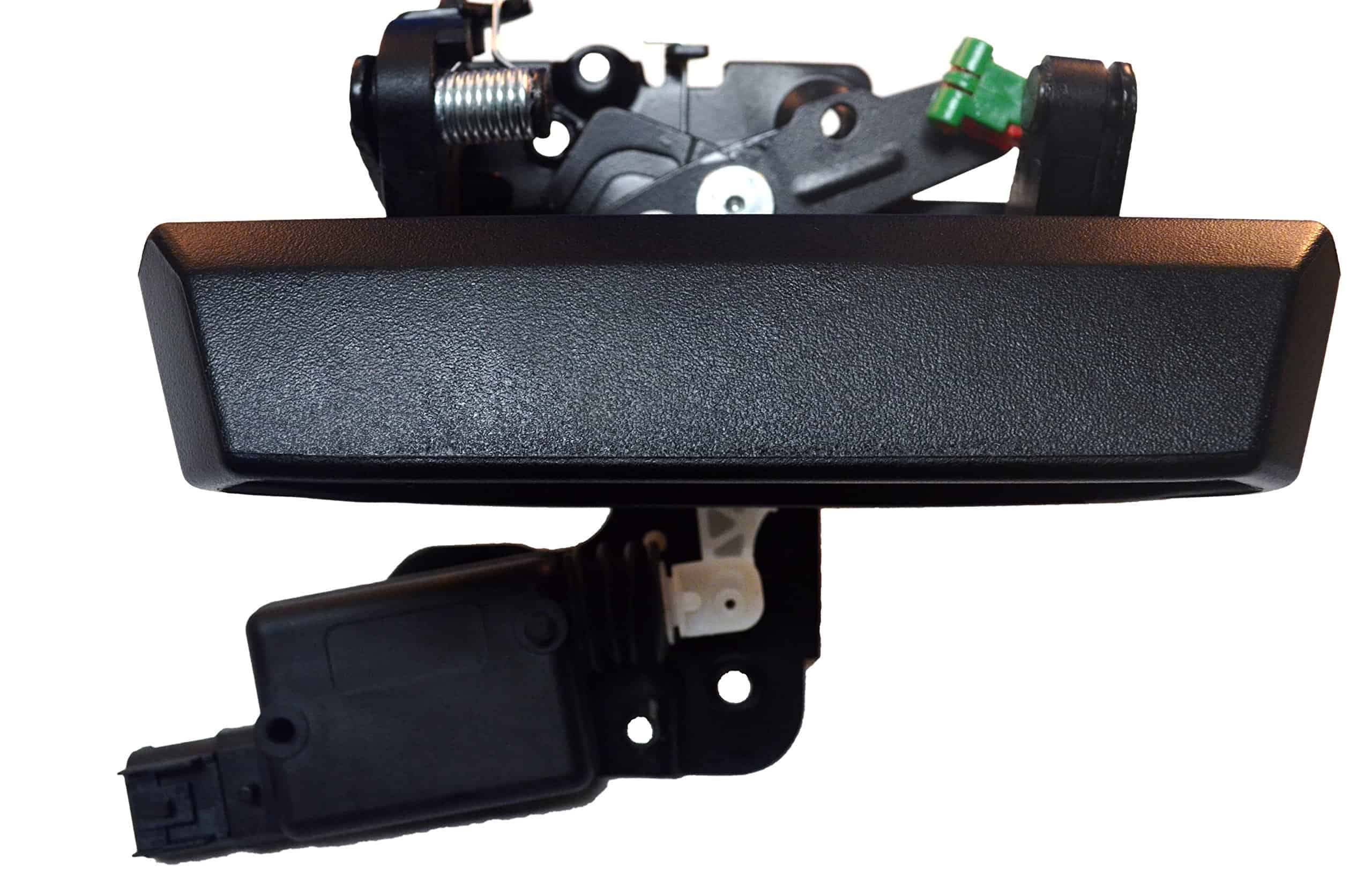 Manija de la puerta trasera, Texturizada Negra - para