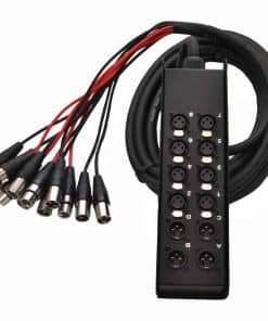 Seismic Audio SACB-8x4x25 Cable Serpiente de Circuito de