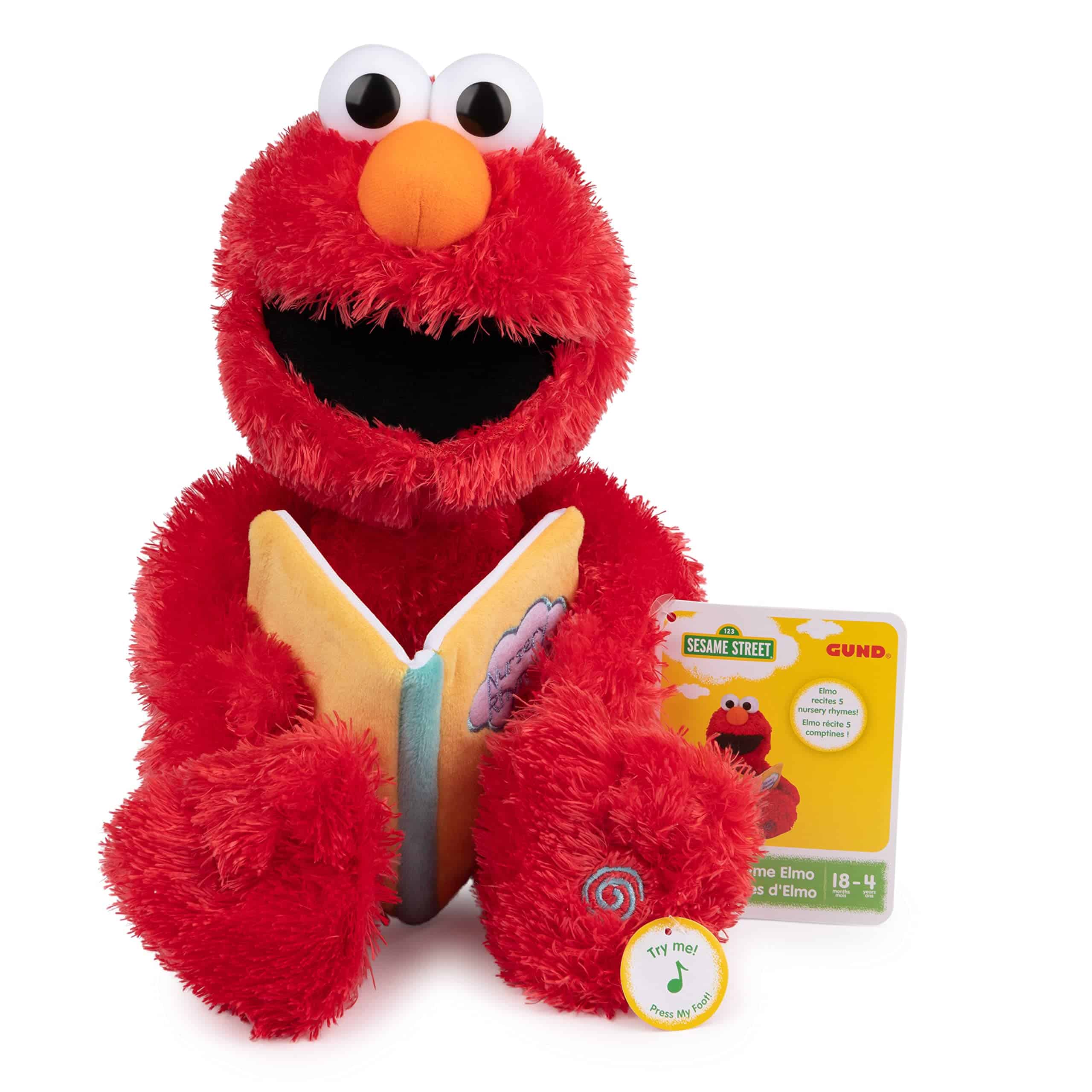 Peluche interactivo GUND Sesame Street Nursery Rhyme Elmo