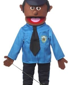 Marioneta de Policía de 25", Negra, Masculina, Estilo