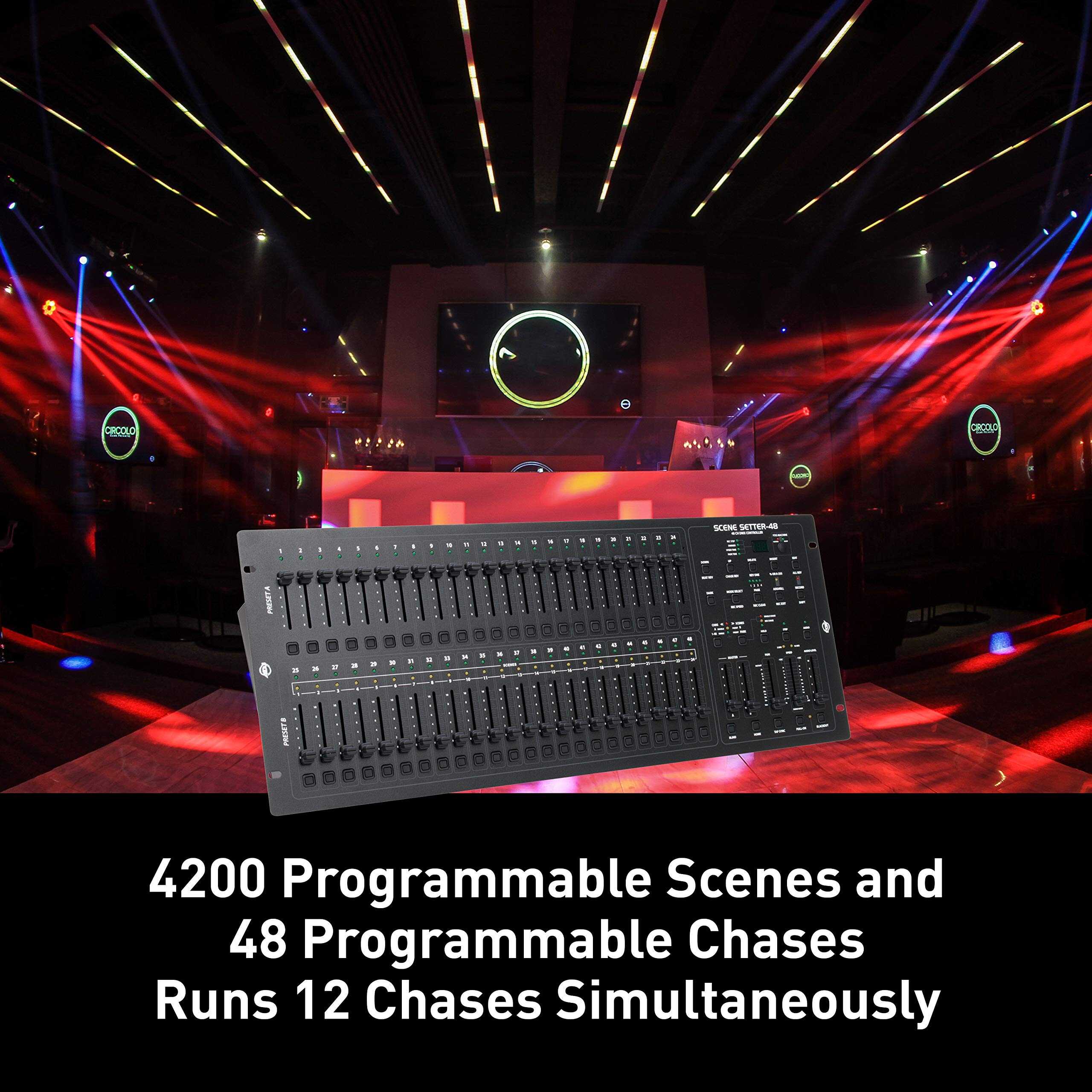 Controlador de Atenuación DMX de 48 Canales ADJ Products - Imagen 4