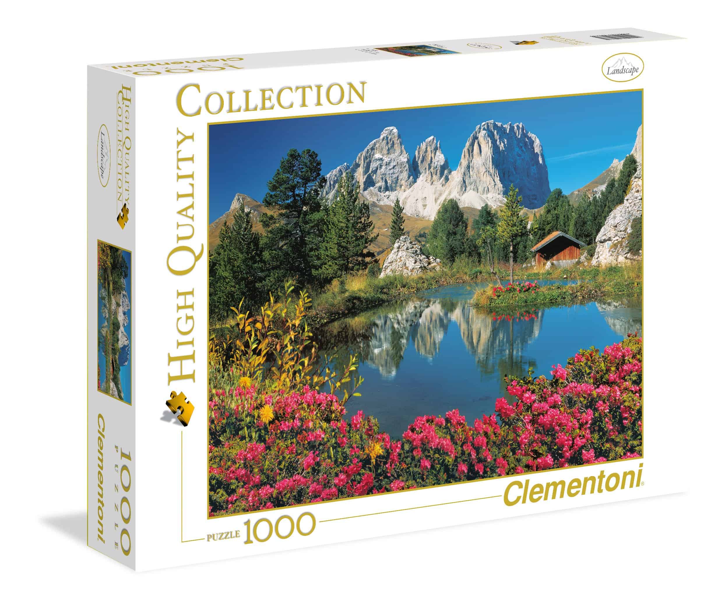 Rompecabezas Clementoni Collection-Passo Pordoi (1000