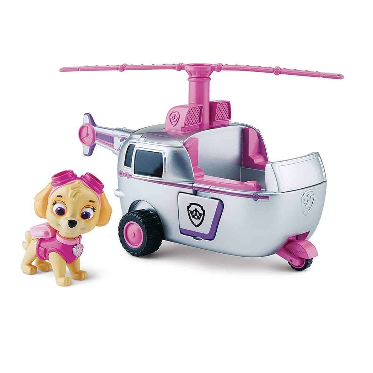 Paw Patrol Sky�s High Flyin� Copter, Vehículo y Figura
