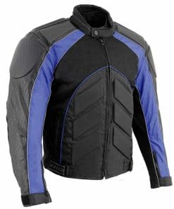 Chaqueta combinada de moto de cuero y textil NexGen SH2153