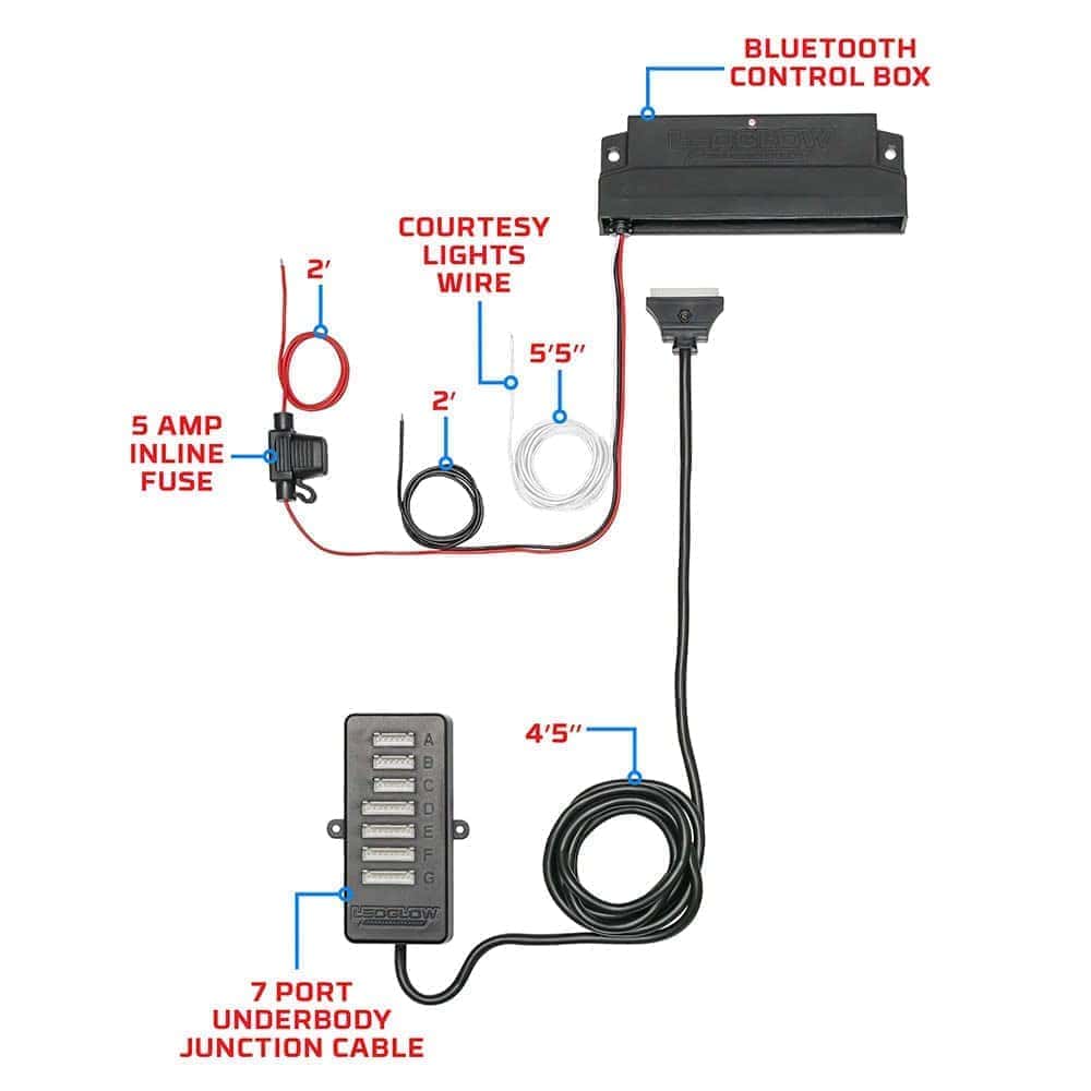 Kit de Iluminación LED bajo del vehículo de camión en un - Imagen 9