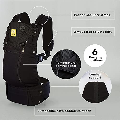 Portabebé ergonómico LÃLLÉbaby Complete All Seasons 6 en 1 - Imagen 4