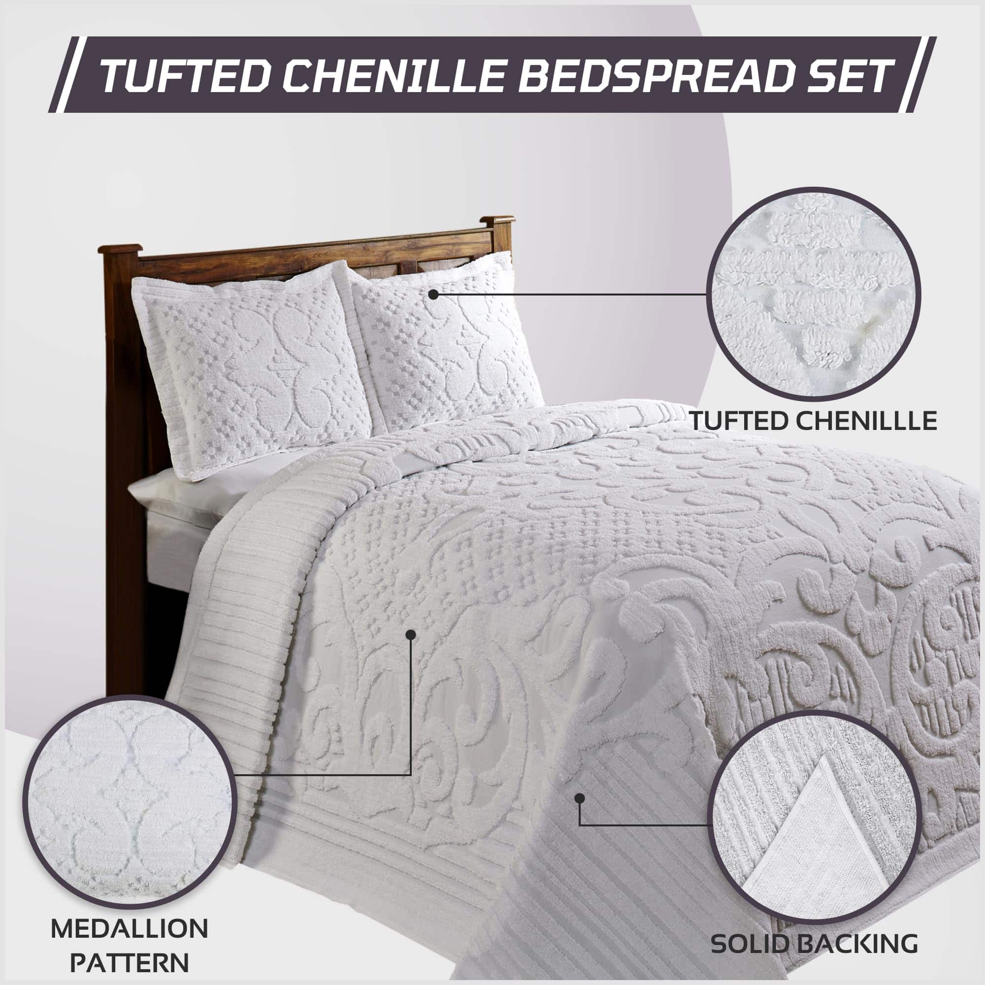 Colcha Cubrecamas de Chenilla 100% Algodón de Better - Imagen 4