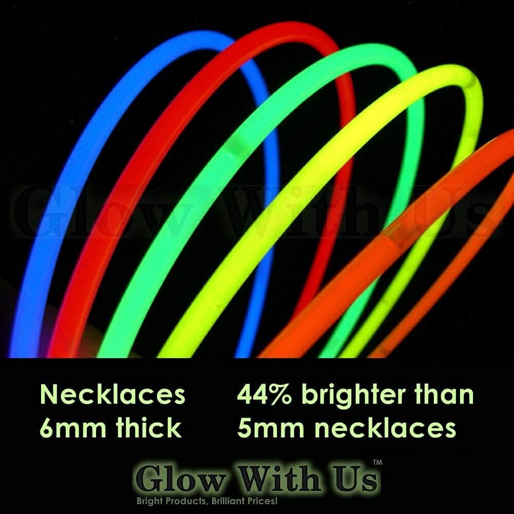 Paquete Mayorista de Collares de 200 Palitos Luminosos, - Imagen 4