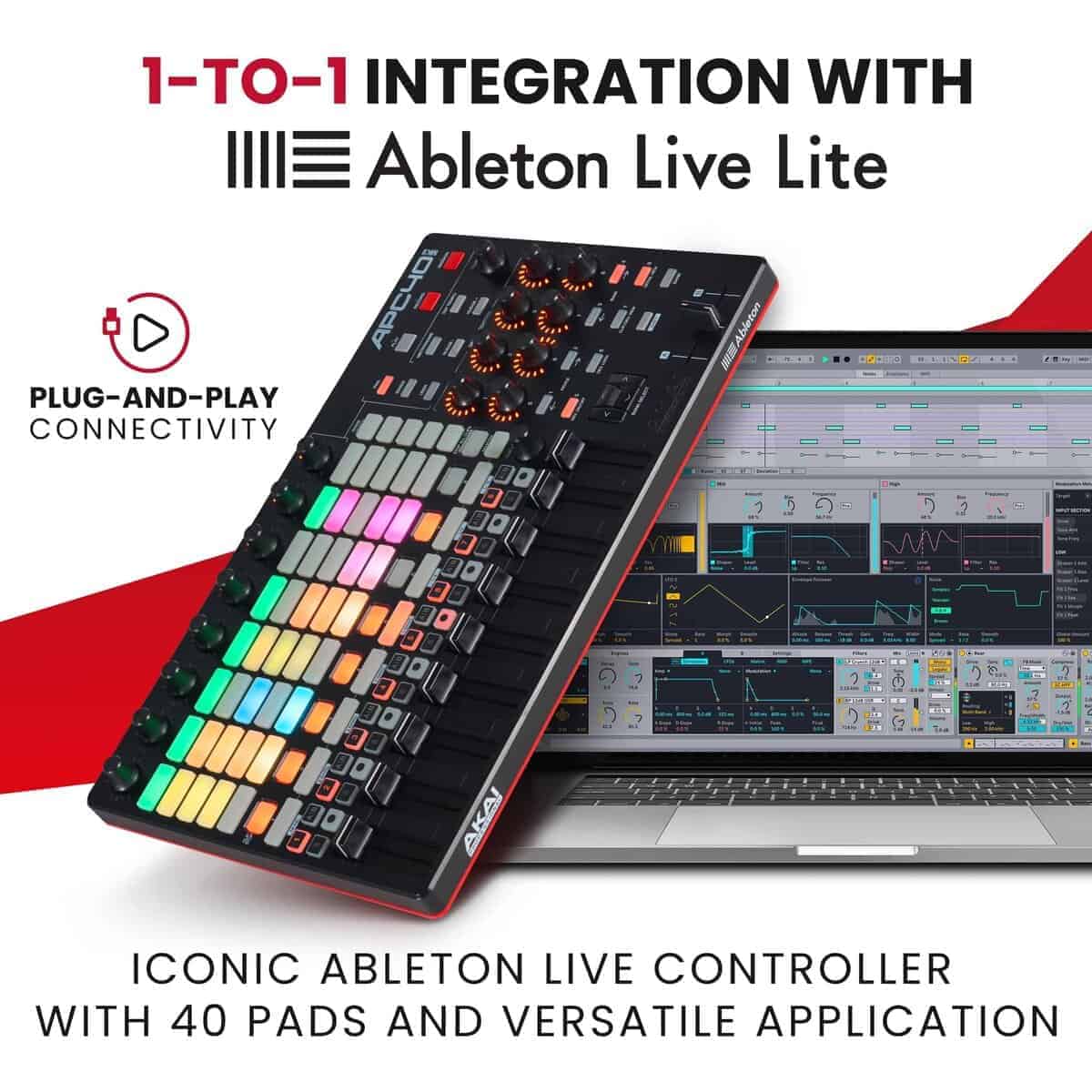 Akai Professional APC40 MKII - Controlador MIDI USB para - Imagen 3