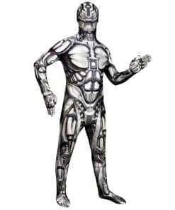 Disfraz de Monster Android para Niños - Grande 4'-4'6 /