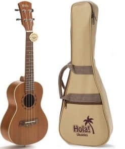 Ukelele Tenor Bundle, Serie Deluxe por Hola! Music (Modelo
